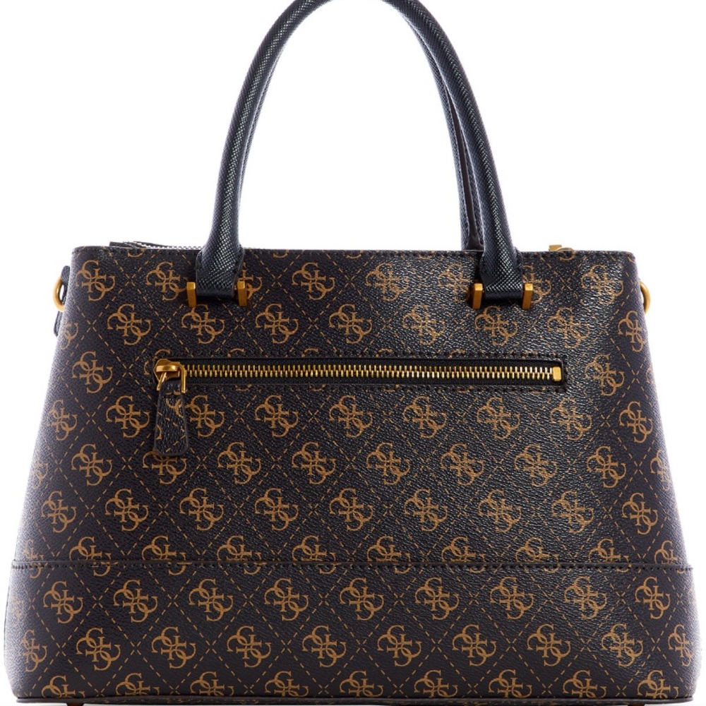 Guess Black and Gold Satchel - Picture 5 of 5